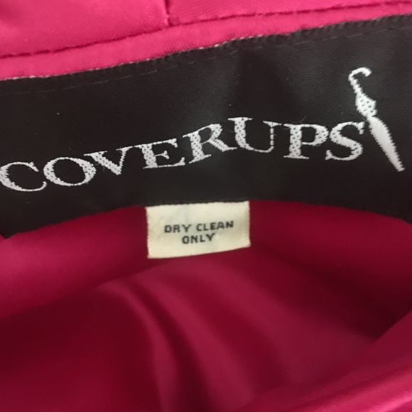 Cover Ups pink quilted jacket size M - Picture 3 of 3